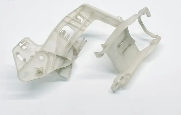 Volkswagen Touareg II Front door exterior handle/bracket 7P0837868A