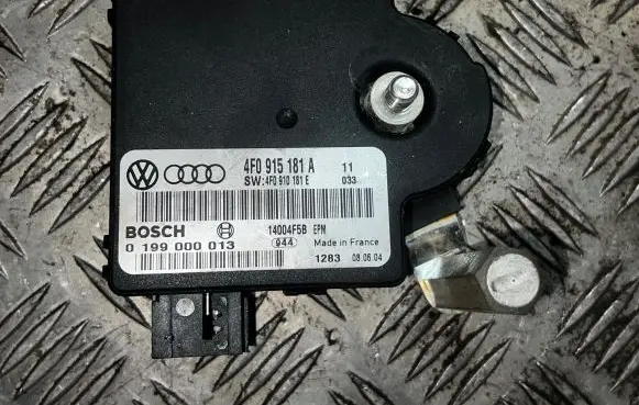 Audi A6 S6 C6 4F Power management control unit 4F0915181A 4F0910181E 0199000013