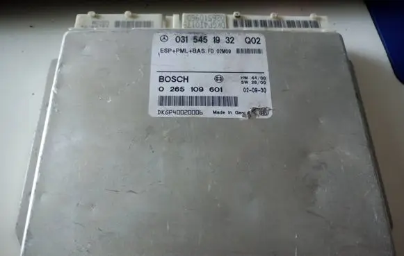 Mercedes-Benz S W220 ESP (stability system) control unit 0315451932