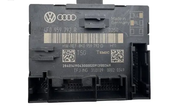 Audi A5 8T 8F Door control unit/module 4F0959792R