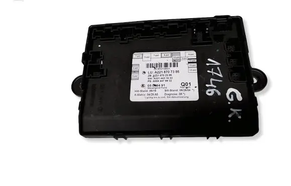 Mercedes-Benz S W221 Door control unit/module A2218707386
