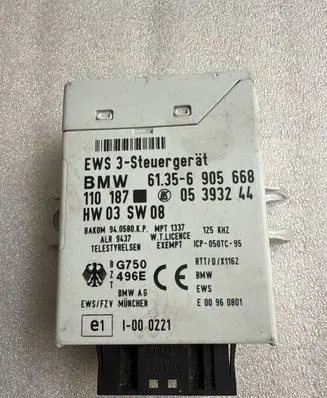 BMW 5 E39 Immobilizer control unit/module 61356905668