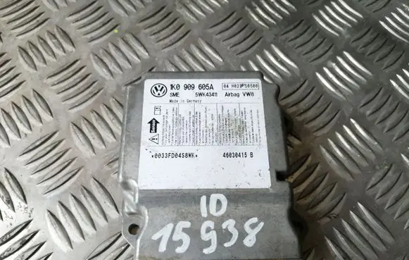 Volkswagen Golf V Airbag control unit/module 1K0909605A