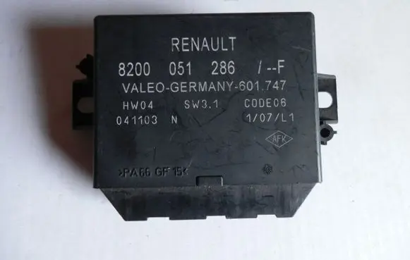 Renault Laguna II Parking PDC control unit/module 8200051286