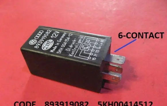 Audi 100 200 5000 C3 Oil pressure relay 893919082 5KH00414512