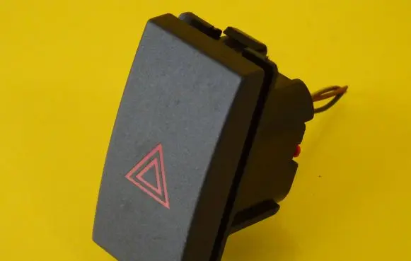 Ford Focus C-MAX Hazard light switch 3M5T13A350AB