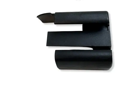 Front passenger seat rail trim
