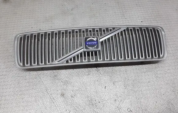 Volvo S80 Front bumper upper radiator grill 9178087