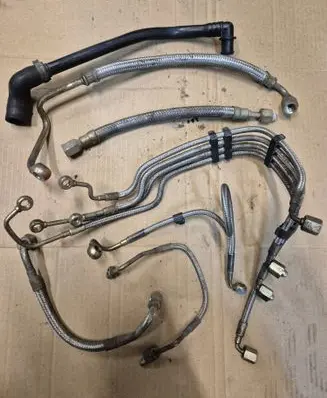 Audi 80 90 B2 Fuel injector supply line/pipe 026133315 026133317 026133319