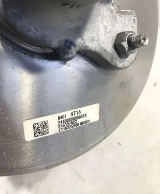 Chevrolet Camaro Brake booster 84614714 0265005321