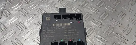 Mercedes-Benz E W212 Door control unit/module A2129004402 A2129028001 A2128203926