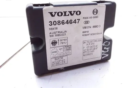 Immobilizer control unit/module