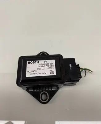 BMW 5 E60 E61 ESP acceleration yaw rate sensor 0265005266 34526758750 0025409