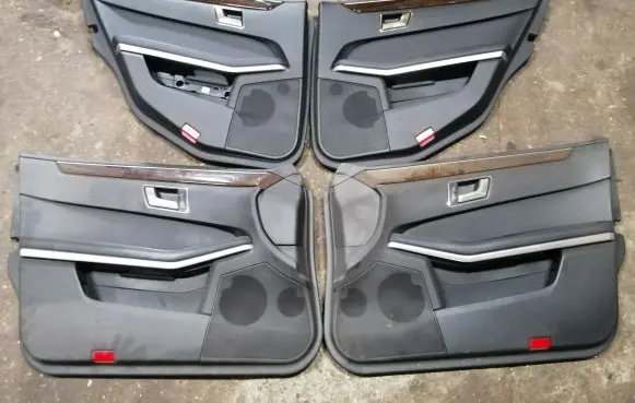 Mercedes-Benz E W212 Door card panel trim set A2127270448 A2127270348 A2127300148