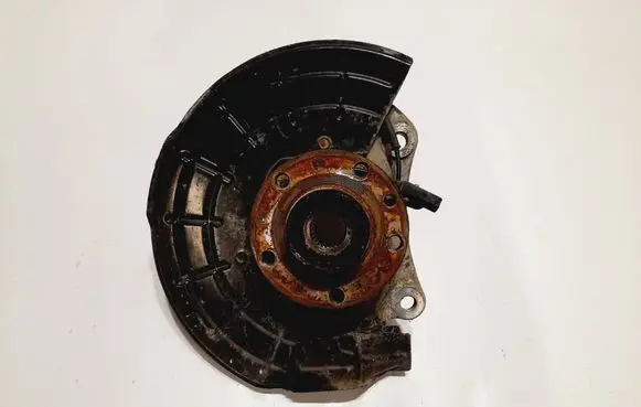 Front wheel hub spindle knuckle