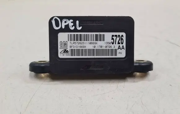 Opel Insignia A ESP acceleration yaw rate sensor 13505726 BF31D1669X 10170107263