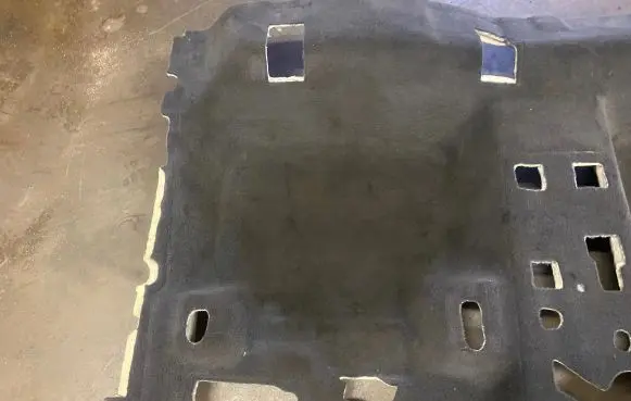 BMW X1 F48 F49 Rear floor carpet liner 17478710