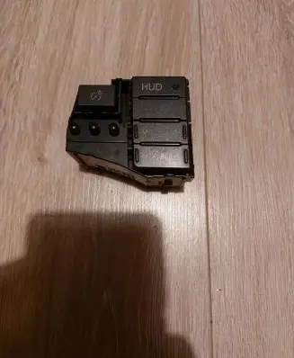 Panel lighting control switch