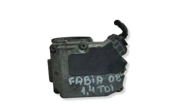 Skoda Fabia Mk2 (5J) Throttle valve 045128063G A2C53099814 2308077031