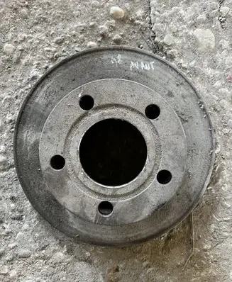 Audi A6 S6 C5 4B Rear brake disc