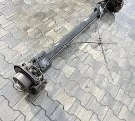 Peugeot Boxer Rear axle beam 01374249080