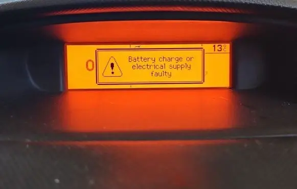 Peugeot 308 Screen/display/small screen 9803399680 IMPRK1395506