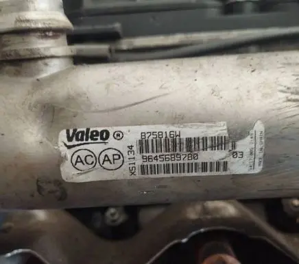 Volvo V50 EGR valve cooler 9645689780