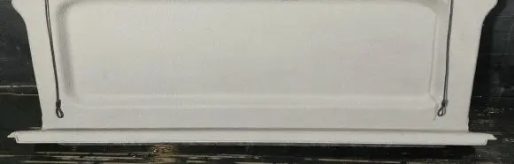 Parcel shelf load cover