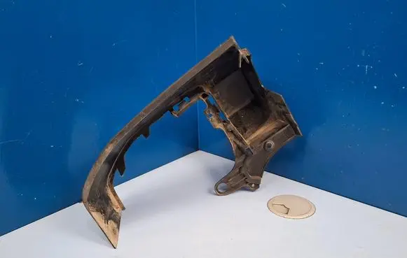 Rear bumper corner part panel trim