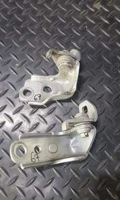 Front door hinge set