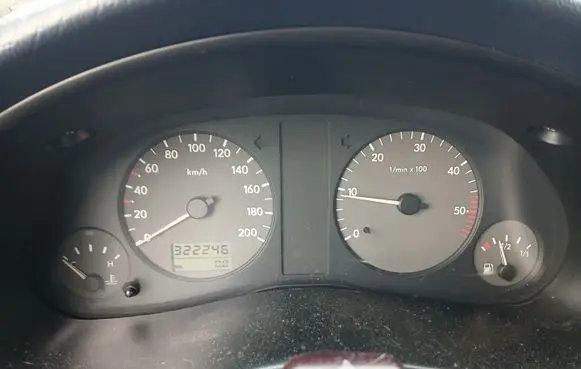 Volkswagen Sharan Speedometer (instrument cluster) 95VW10849NL 7M0920803C