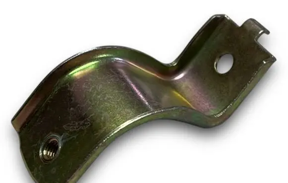 Fiat Panda II Oil filter mounting bracket Z129 7584852