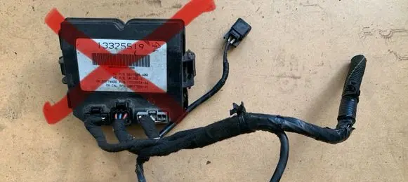 Opel Insignia A Tailgate/trunk wiring harness 
