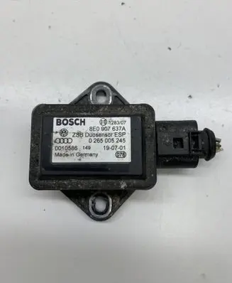 Audi A4 S4 B7 8E 8H ESP acceleration yaw rate sensor 8E0907637A 0265005245