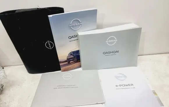 Nissan Qashqai J12 Owners service history hand book HJ12EN2 QR23EN0J12E0EUR OM23ENHJ12E0EUR