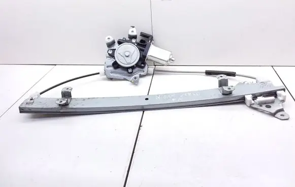 Nissan Versa Front door window regulator with motor 807308991A