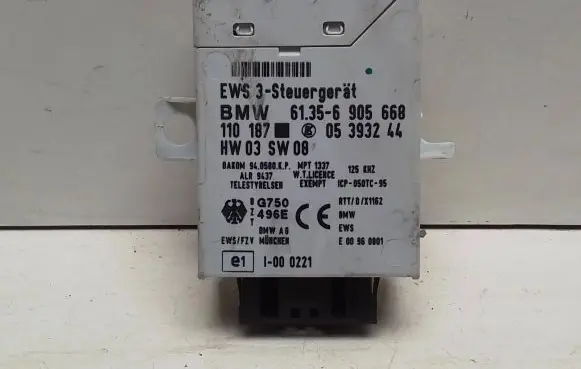 BMW 3 E46 Immobilizer control unit/module 61356905668