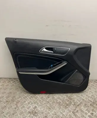 Mercedes-Benz A W176 Front door card panel trim A1767200962 A0028201901 0004345463