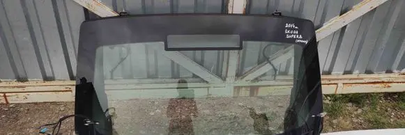 Skoda Superb B6 (3T) Rear windscreen/windshield window 