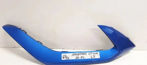 Front bumper splitter molding