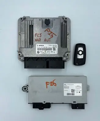 BMW X3 F25 Engine ECU kit and lock set 8574091 0281019806