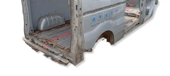 Renault Trafic II (X83) Rear quarter panel 