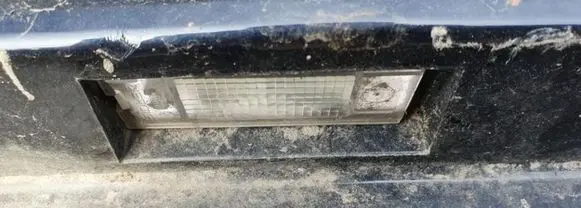 Renault Laguna II Number plate light