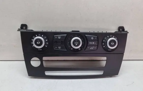 BMW 5 E60 E61 Climate control/heater control trim 6976362