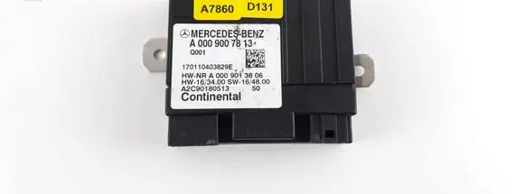 Mercedes-Benz C W205 Fuel injection pump control unit/module A0009007813 A2C90180513 A0009013806