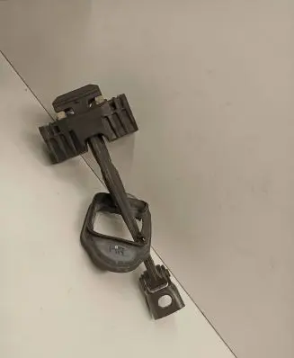 BMW 6 F06 Gran coupe Rear door check strap stopper 7275373