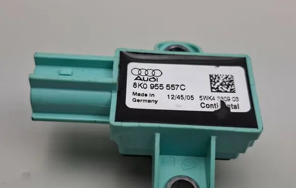 Airbag deployment crash/impact sensor