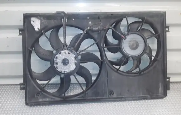 Volkswagen Touran I Electric radiator cooling fan 1K0121207T