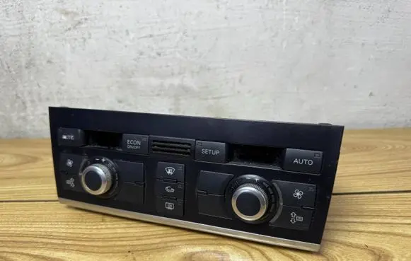 Audi Q7 4L Climate control unit 4L0820043E 5HB00918404 4L0910043