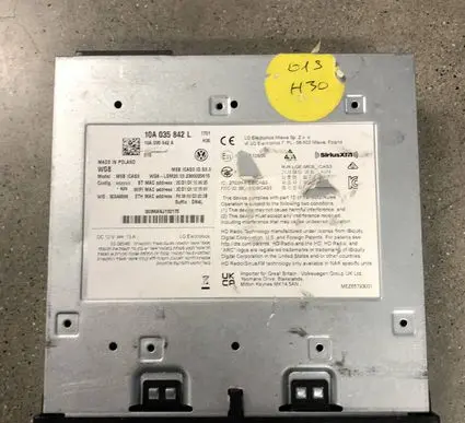 Volkswagen ID.3 Radio/CD/DVD/GPS head unit 10A035842L 1PA035842A